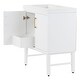 preview thumbnail 29 of 35, Spring Mill Cabinets 30" Darya Bathroom Vanity With 2-Doors, 1 Drawer, and White Sink Top