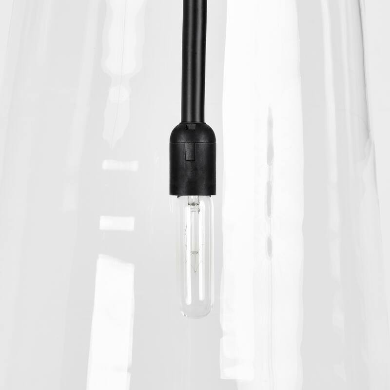 Jolee 1-Light Single Glass Pendant by Kosas Home