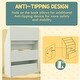 preview thumbnail 30 of 35, 3-Tier Kids Book Shelf Cabinet with 2 Storage Compartment and Large Drawer - 23.5" W x 11.75" D x 35.5" H