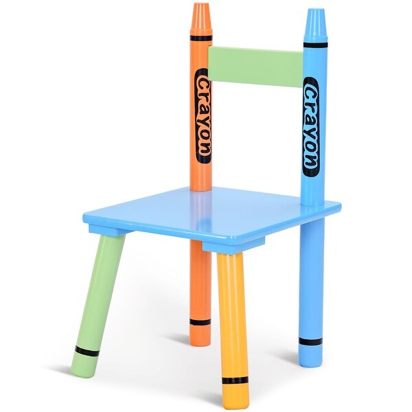 kids crayon table