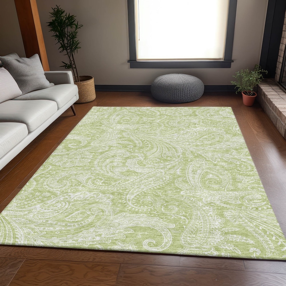Premium Washable Super Soft Traditional Paisley Mayfield Rug