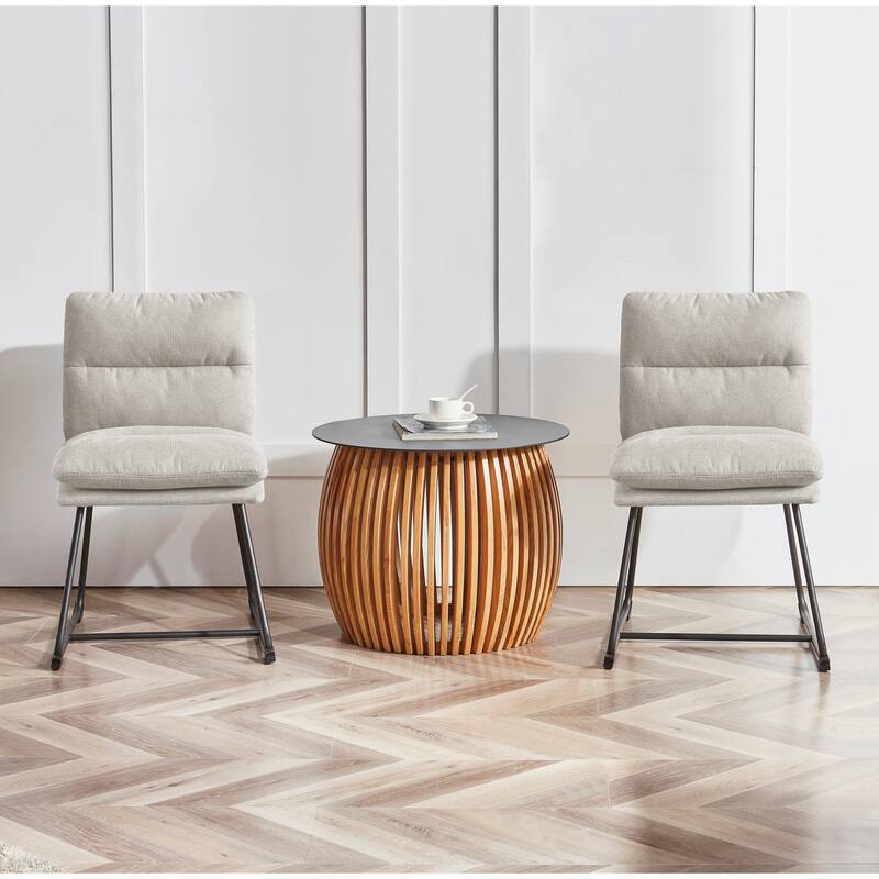 Corvus Carson Contemporary Dining Side Chairs (Set of 2)