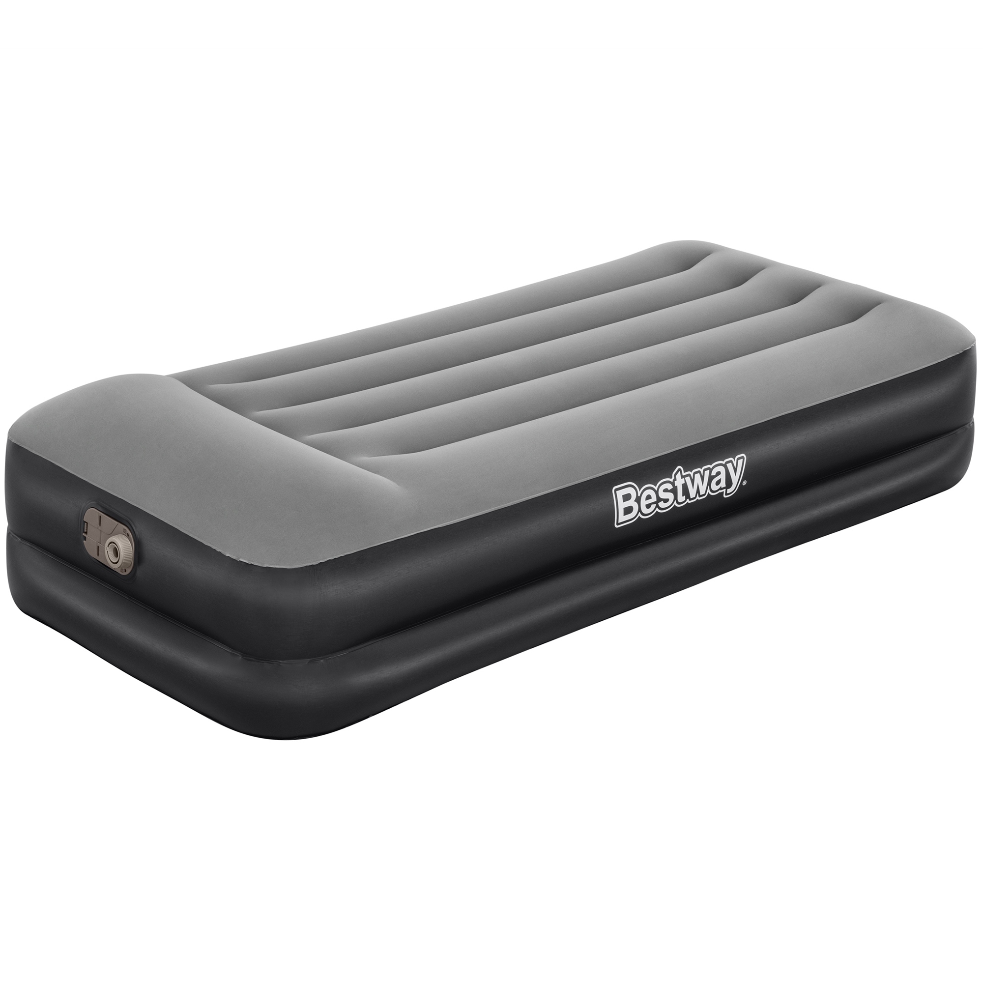 Bestway Tritech Twin 18 Air Mattress Built in AC Pump Auto Inflation Deflation Firm Comfort Level Antimicrobial On Sale Bed Bath Beyond 36610630