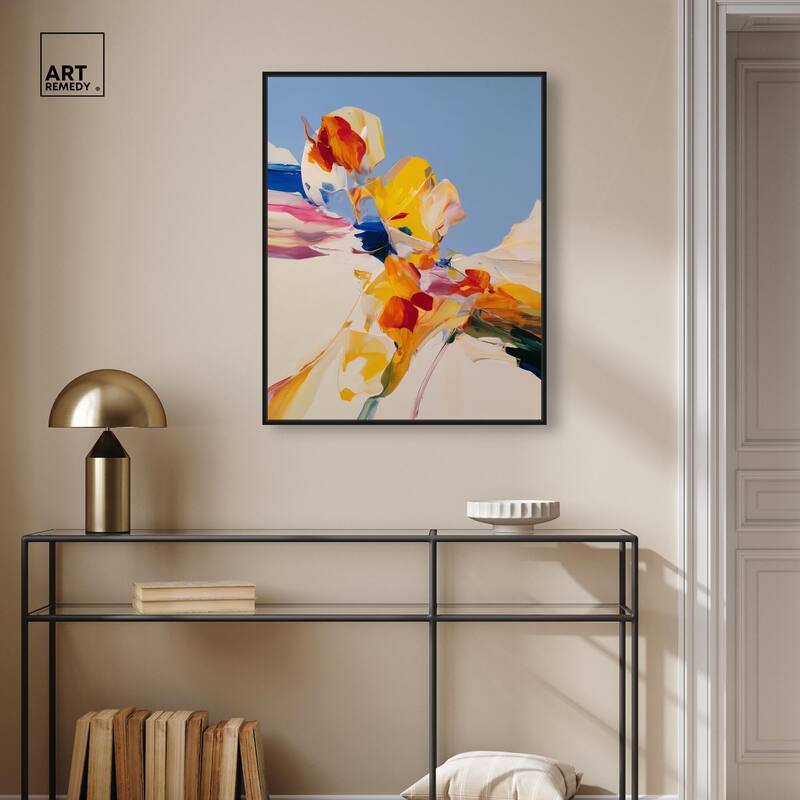 Flippant Bloom II Canvas by Art Remedy