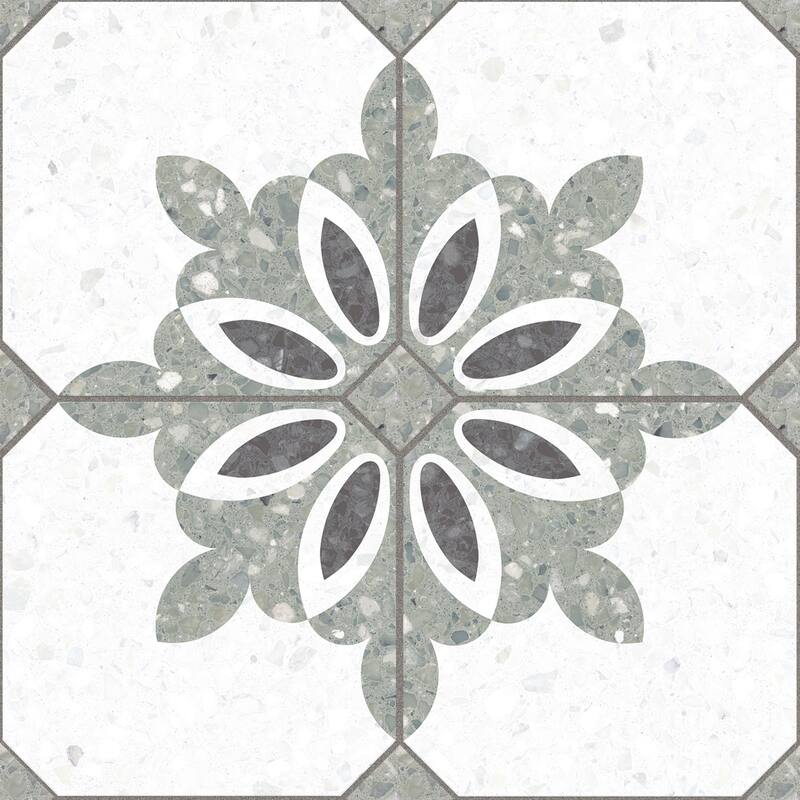 Merola Tile Riviera Taco Verde 1-5/8" x 1-5/8" Porcelain Floor and Wall Tile - Pallet ( Tiles)