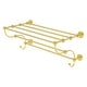 preview thumbnail 6 of 26, Allied Brass Dottingham Collection Train Rack Towel Shelf