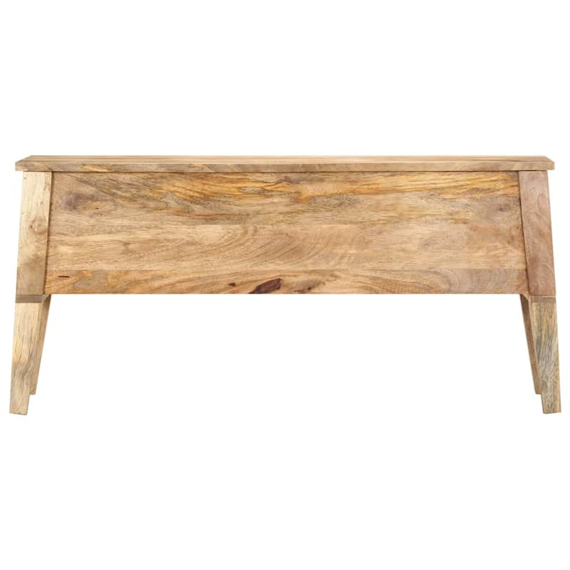 vidaXL Storage Box 39"x13.8"x18.9" Solid Mango Wood