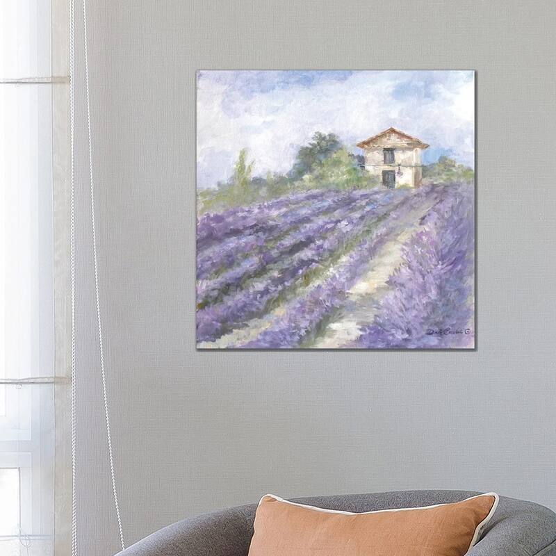 iCanvas "Lavender Fields" by Debi Coules Canvas Print - 26x26x1.5