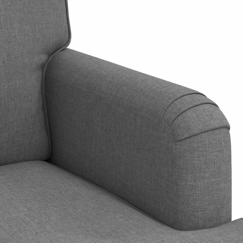 vidaXL Sofa Dark Grey in Fabric