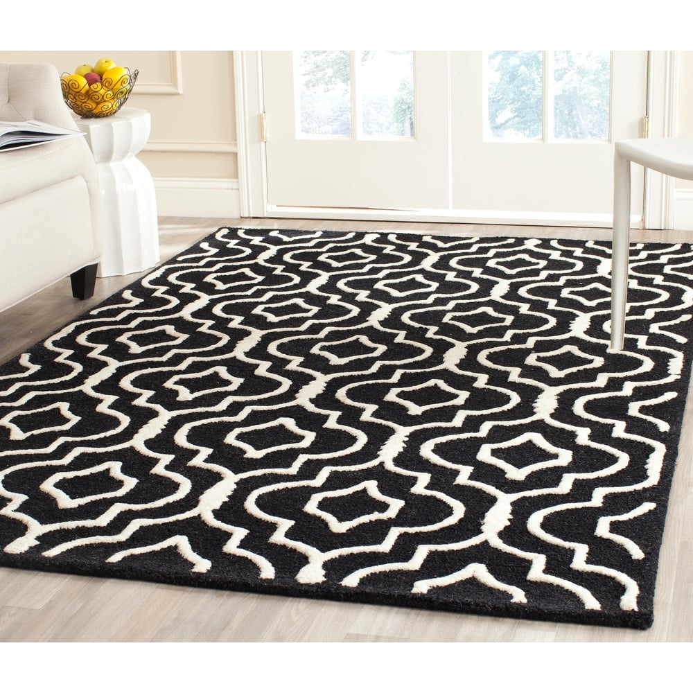 SAFAVIEH Handmade Cambridge Smaragda Modern Wool Rug