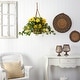 preview thumbnail 2 of 2, Hibiscus Hanging Basket - Yellow