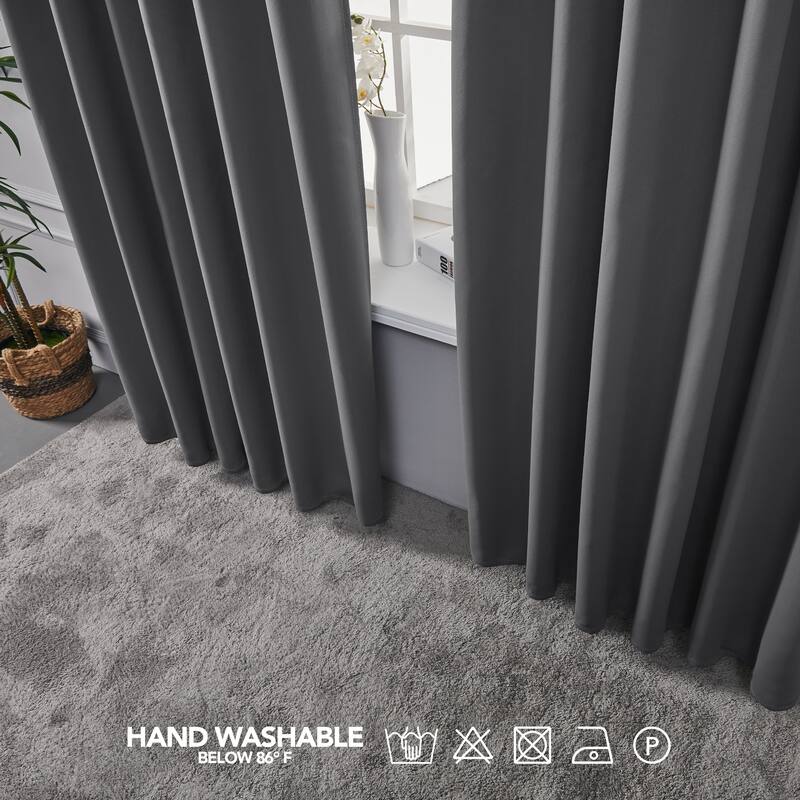 Deconovo Thermal Insulated Blackout 84-inch Curtain (2 Panel) - 52 x 84