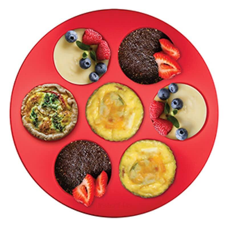 Instant Pot Official Silicone Egg Bites Pan with Lid