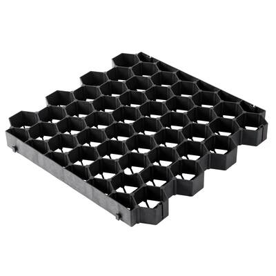 Set of 4 Permeable Grass and Gravel Pavers For Parking Lots