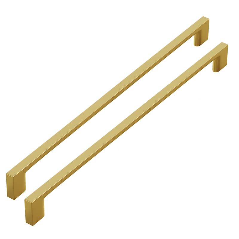 Dowell Series 3008 Handles (256mm/10.1" CTC), 3 Pack - Gold
