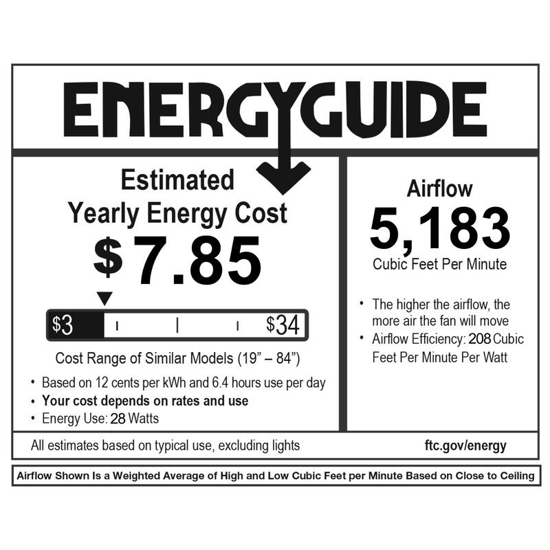 Orb 3-Blade 54in Smart Compatible Flush Mount Ceiling Fan in Matte White with Remote Control