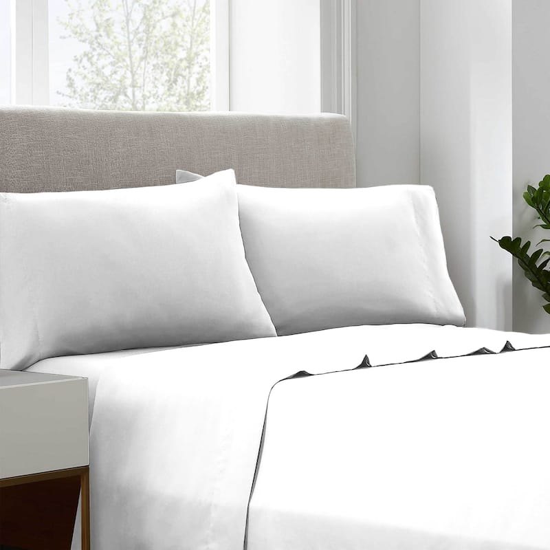 Authentic Hotel and Spa 100% Cotton 400 TC Standard Pillowcase (2PC Set)