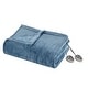 preview thumbnail 53 of 91, Beautyrest Heated Plush Secure Comfort Blanket