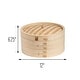 preview thumbnail 2 of 1, Joyce Chen 2-Tier Bamboo Steamer Baskets, 12-Inch