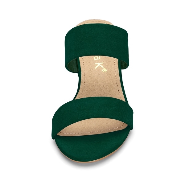 Green short heels Clearance