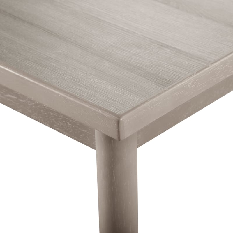 Furniture of America Calista Modern Grey 59-inch Wood Dining Table