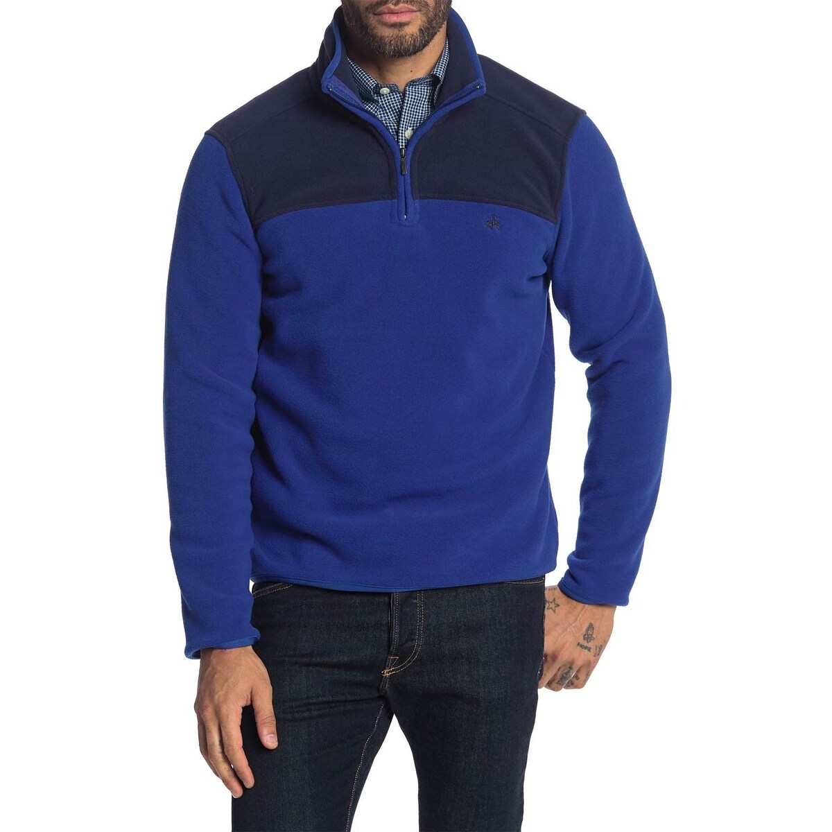 polar fleece pullover men's