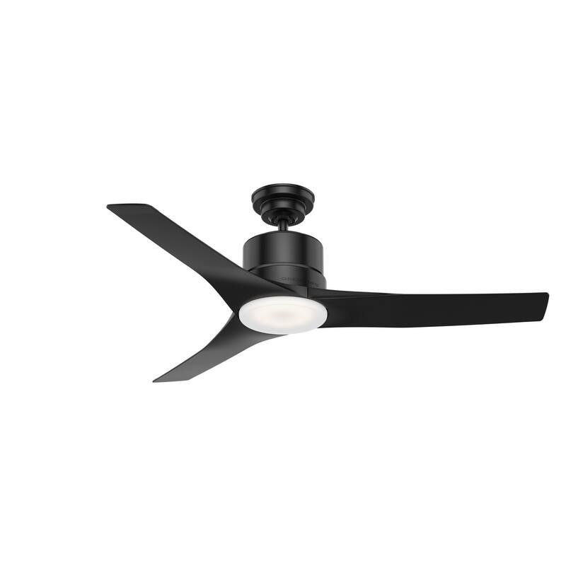 Casablanca 52" Piston Outdoor Ceiling Fan with LED Light and Handheld Remote