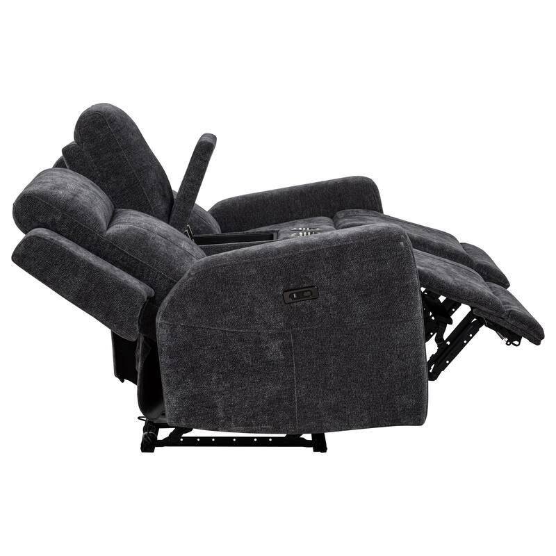 Kennett Chenille Power Reclining Sofa Set