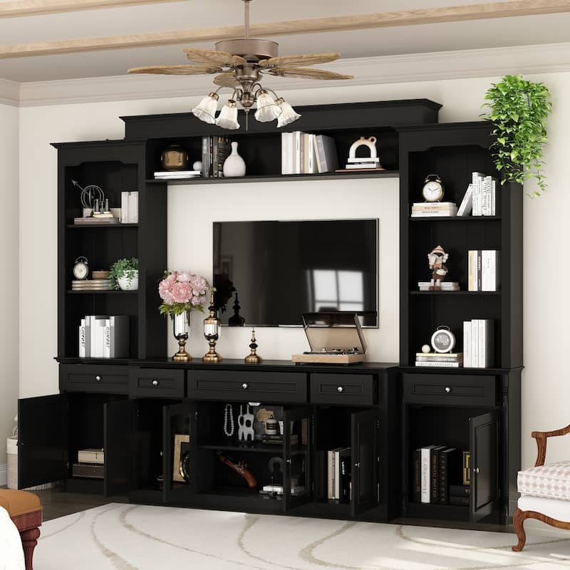 Entertainment Wall Unit /Bridge Multifunctional TV Stand Console Table