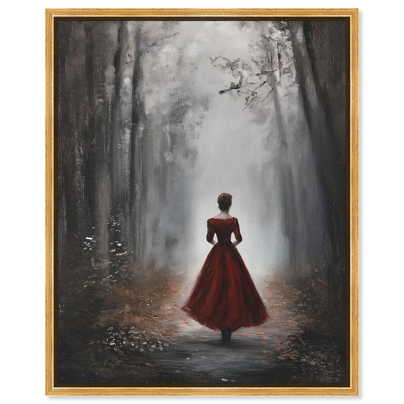 Lost in the Mist I Canvas by Art Remedy - 36" x 45" - Gold
