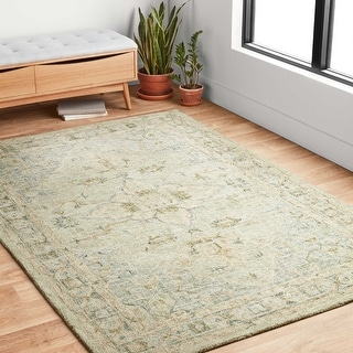 Alexander Home Hand-hooked Traditional Mosaic Wool Rug