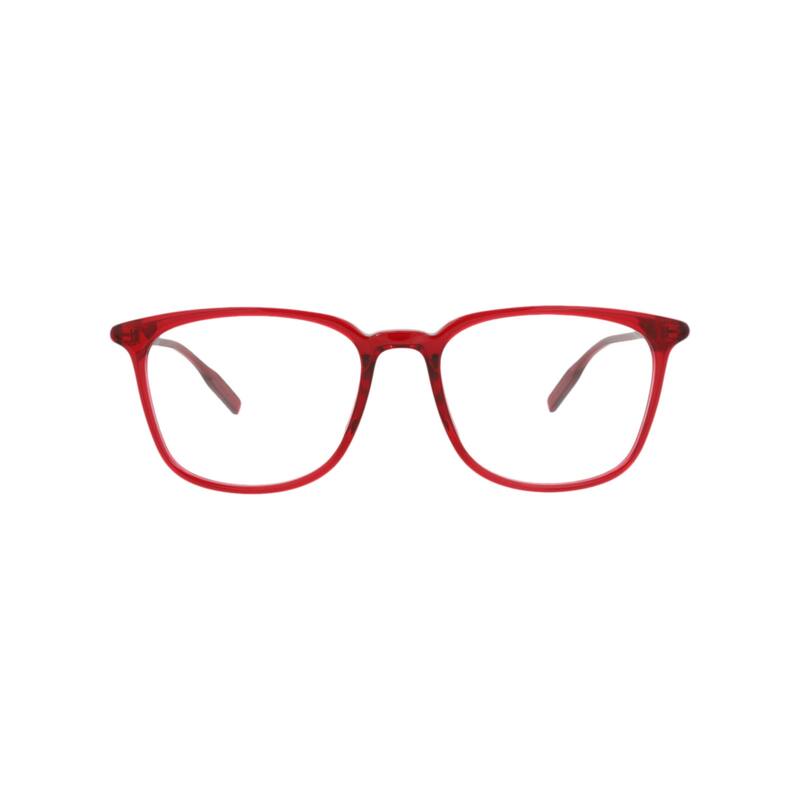 Montblanc Square-Frame Acetate Optical Frames - Burgundy Burgundy Transparent - Red