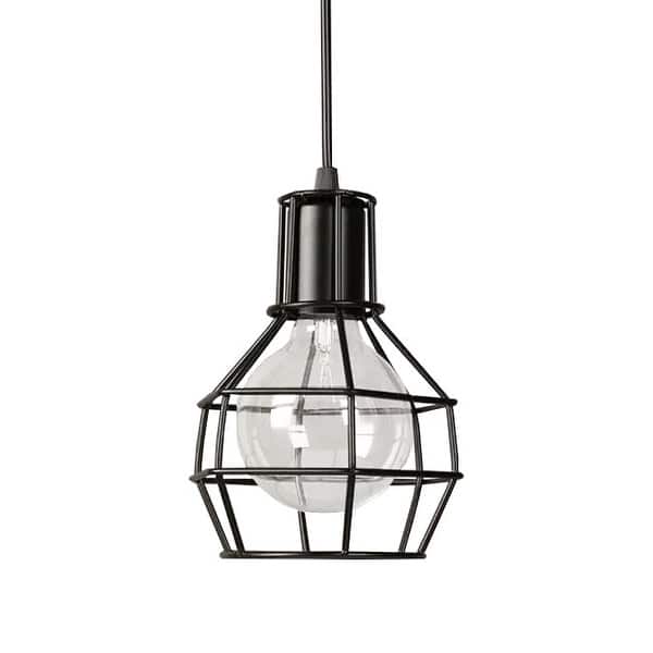 slide 2 of 4, Priscilla Adjustable Height 1-light Edison Pendant