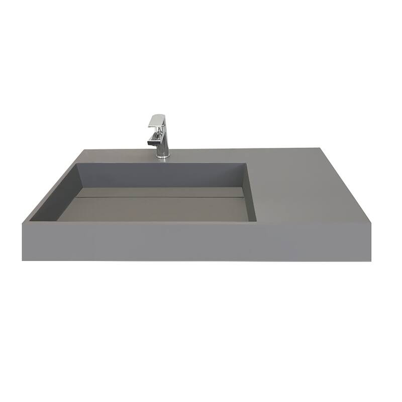Amelia 36" - 72" Solid Surface Bathroom Vanity Top