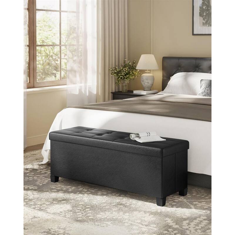 Storage Ottoman with Legs, 30 Gal. (112 L)