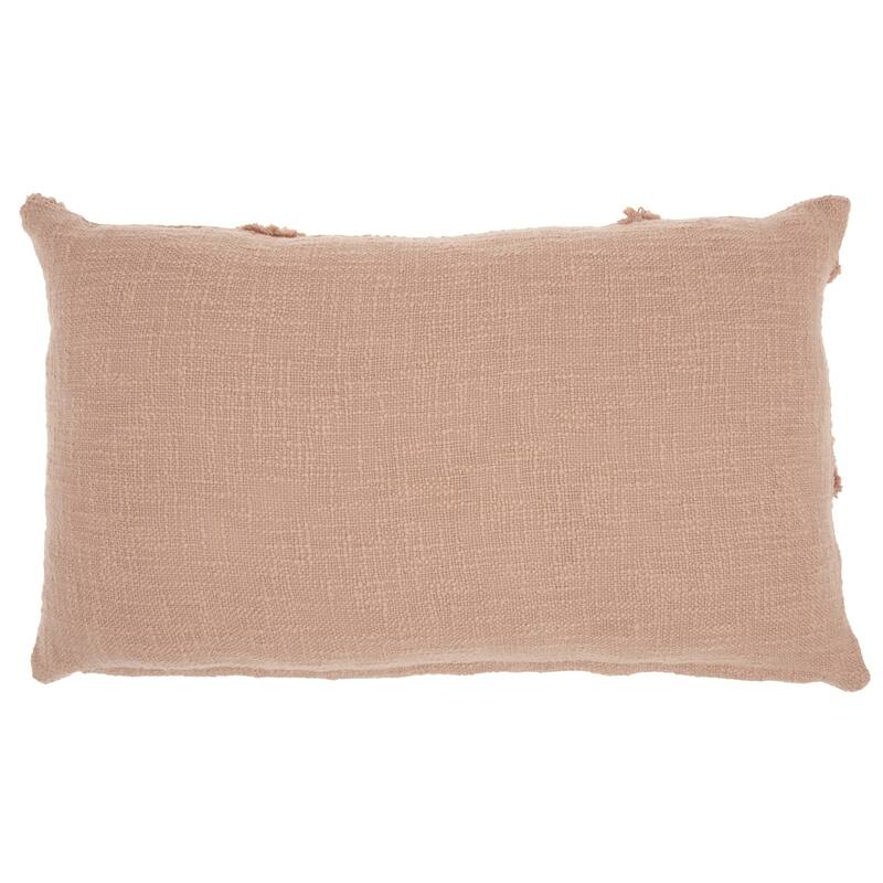 Royal Abstract Shaggy Detail Lumbar Pillow