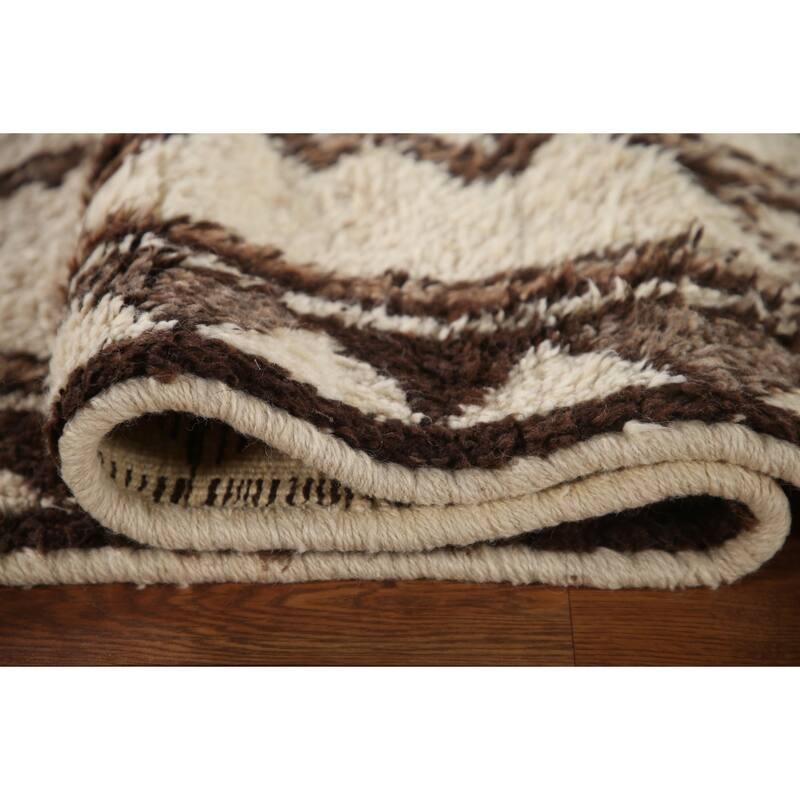 Vegetable Dye Kurdish Oriental Runner Rug Hand-knotted Wool Carpet - 2'11"x 11'7"