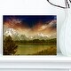 preview thumbnail 6 of 8, Designart "Grand Teton National Park" Extra Large Landscape Art Canvas 12 in. wide x 8 in. high