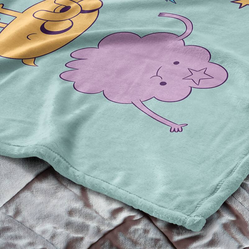Cartoon Network Adventure Time Silk Touch Throw Blanket