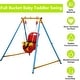 preview thumbnail 12 of 13, Playground Indoor/Outdoor Playset Full Bucket Baby Toddler Swing Sets
