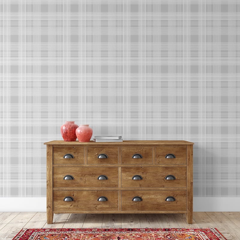 Stacy Garcia Home Rad Plaid Peel and Stick Wallpaper