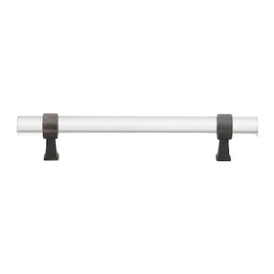 GlideRite 5-Pack 5-inch Center to Center Acrylic Cabinet Pull