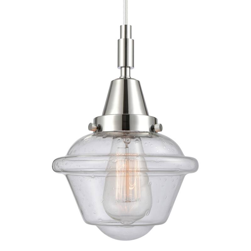 Innovations Lighting 447-1P-G534 Oxford 7" Wide Mini Pendant with - Polished Chrome