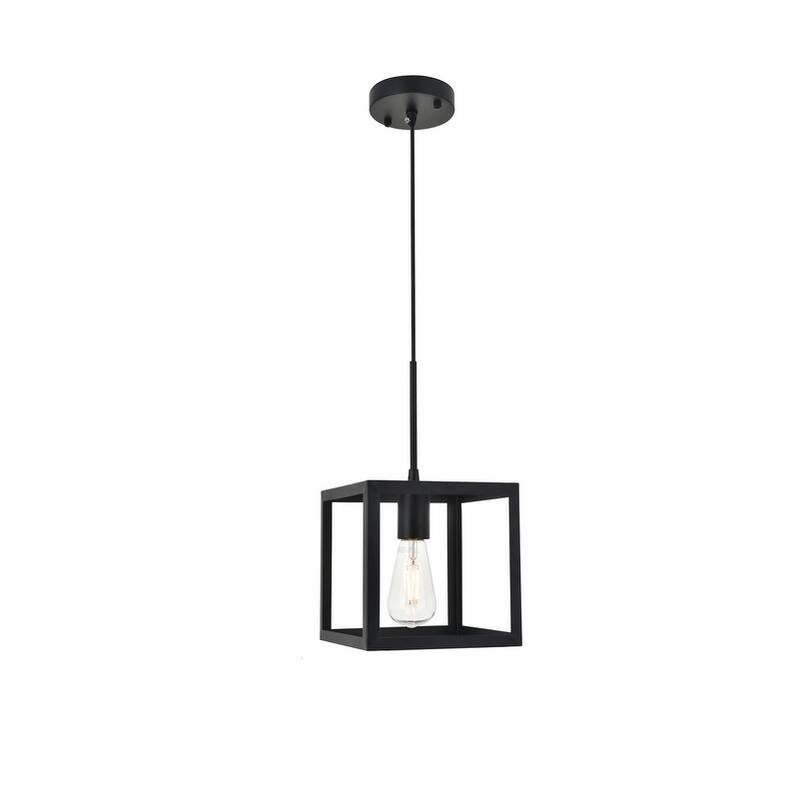 Resolute 1-light Modern Pendant - black