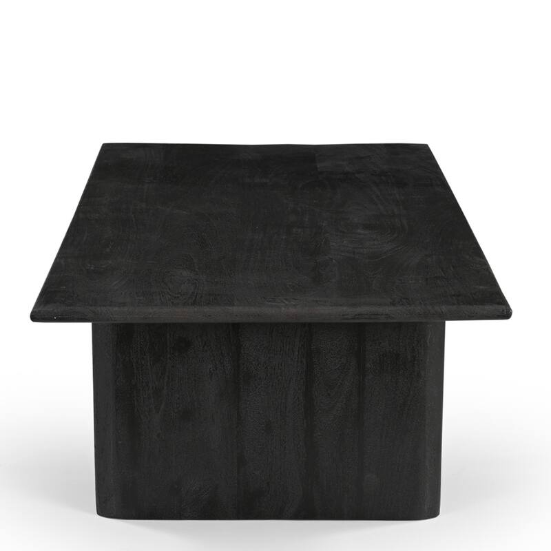 Grackle Solid Wood Coffee Table- Black - 53" X 28"