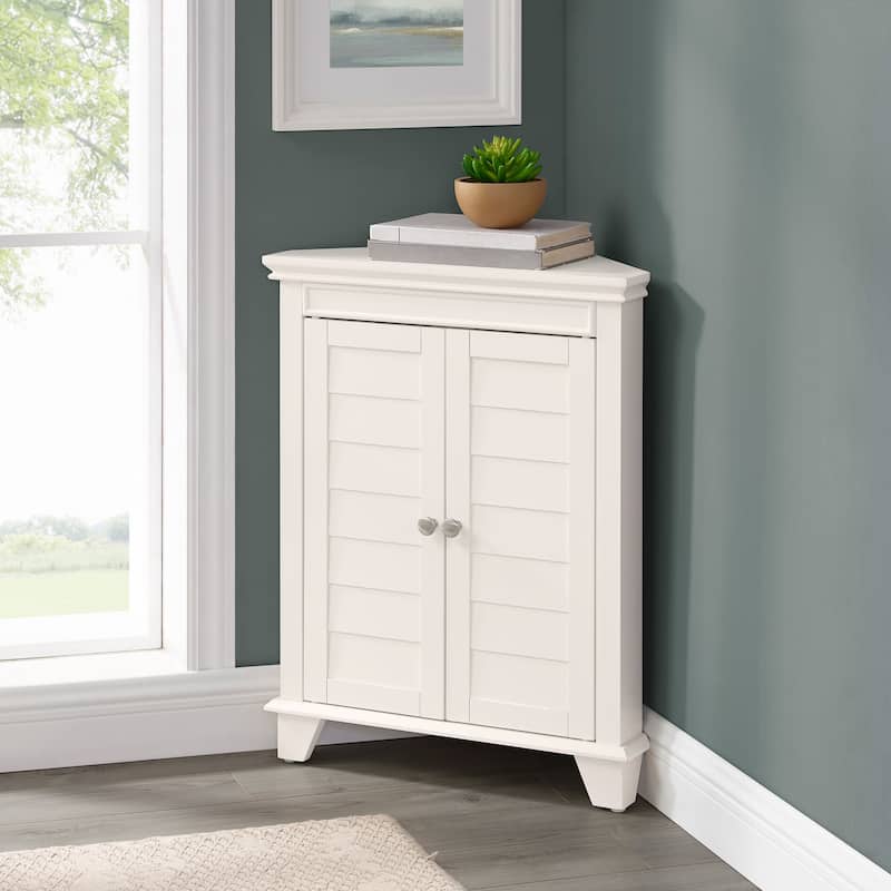 Crosley Lydia Corner Storage Cabinet - 22 "W x	12 "D x 28.88 "H