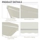 preview thumbnail 32 of 32, Outsunny 10' x 8' Electric Awning, Retractable Awning, UV Protection Sun Shade Shelter with Remote Controller