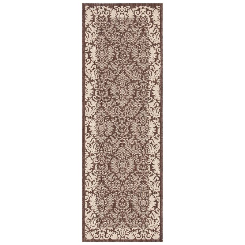 SAFAVIEH Courtyard Peggie Indoor/ Outdoor Patio Backyard Rug