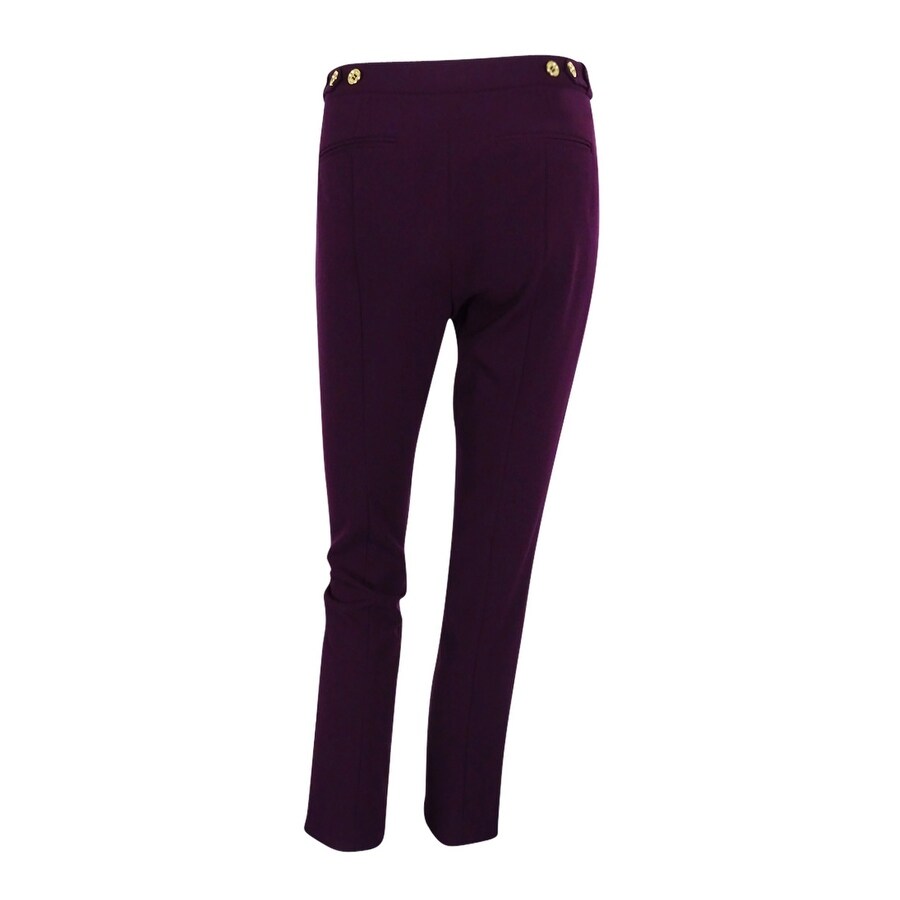 Shop Calvin Klein Women S Petite Highline Tapered Leg Pants