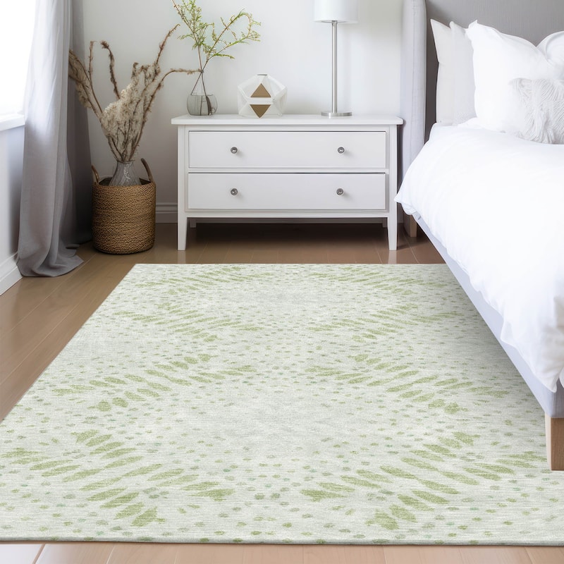 Machine Washable Indoor/ Outdoor Chantille Global Boho Rug